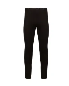 Funkční spodní prádlo z vlny Icebreaker 200 Oasis Leggings černá barva, IB1043690011
