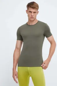 Funkční tričko Icebreaker Anatomica zelená barva