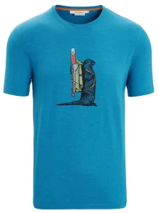 icebreaker Merino Central Classic Short Sleeve T-Shirt Otter Paddle Velikost: XL