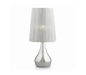 Ideal Lux Ideal Lux - Stolní lampa 1xE14/40W/230V bílá
