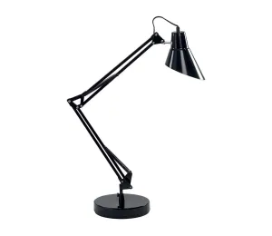 Ideal Lux Ideal Lux - Stolní lampa 1xE27/42W/230V černá