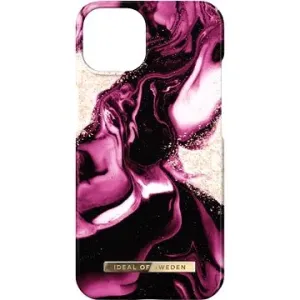 Fashion iDeal Of Sweden pro iPhone 14 Golden Ruby Marble