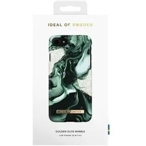 iDeal Of Sweden Fashion pro iPhone 8/7/6/6S/SE (2020/2022) golden olive marble