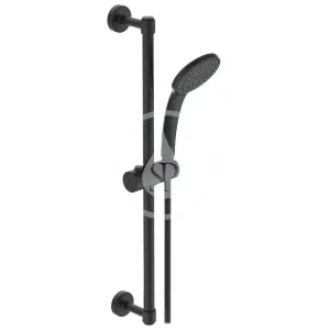 IDEAL STANDARD Idealrain Set sprchové hlavice, tyče a hadice, černá BD142XG