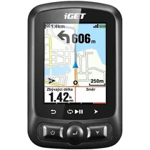 iGET CYCLO SADA C250 GPS navigace, držák AC200, snímač kadence AC61, pouzdro AS250, hrudní pás AHR4