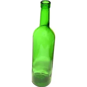 IGOTREND Lahev na víno 0,75 L, zelená - 8ks v balení