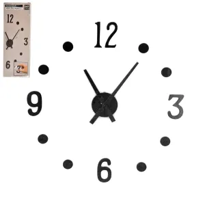Nalepovací hodiny NUMBER, pr. 40 cm
