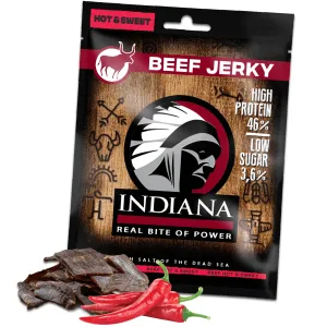 Indiana Indiana Jerky beef (hovězí) Hot & Sweet 25 g