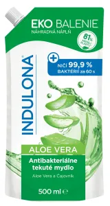 Indulona Antibakteriální tekuté mýdlo Aloe Vera - náhradní náplň 500 ml
