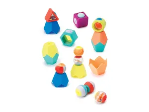 INFANTINO - Sada senzorických hraček Míčky, kostky & kelímky