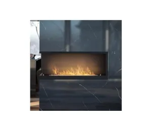 InFire InFire - Rohový BIO krb 110x45 cm 3kW černá #1641558