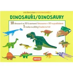 Vystřihovánky - Dinosauři/Dinosaury (CZ/SK vydanie)