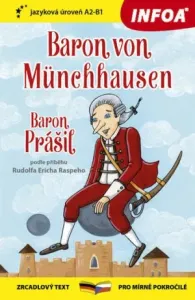 Zrcadlová četba-N- Baron von Münchhausen, Baron Prášil - Gottfried August Bürger