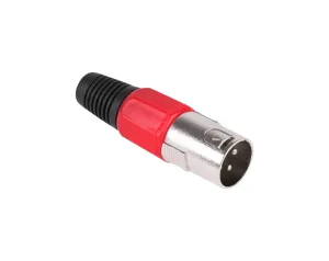 Inne XLR konektor 3P kabel XLR-1 červený
