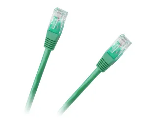 Inne Patchcord UTP 8c kabel zástrčka-zásuvka 1,0m CCA zelený cat.6e