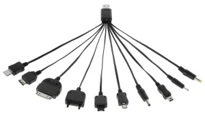 Inne Univerzální kabel USB pro nabíjení GSM (10 typů)