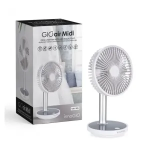 INNOGIO - Ventilátor stolní GIOair Midi podsvícením a USB