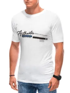 Buďchlap Autentické bílé pánské tričko S1900 #5002291