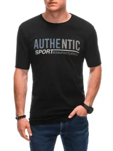 Buďchlap Autentické černé tričko s nápisem S1869 #4786284