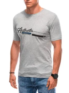 Buďchlap Autentické šedé pánské tričko S1900 #5002288