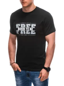 Inny Černé tričko s nápisem FREE S1924