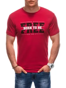 Inny Červené tričko s nápisem FREE S1924
