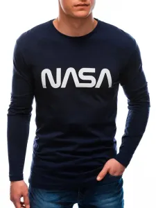 Inny Granátové bavlněné tričko s dlouhým rukávem Nasa L143