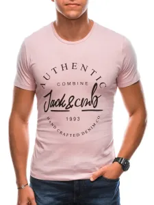 Inny Světle růžové tričko z bavlny Authentic S1726