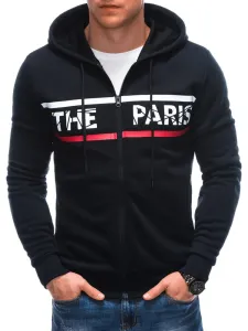 Inny Trendy  granátová mikina s kapucí PARIS B1625 #5484998