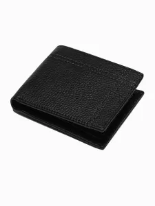 Inny Kožená peněženka v černé barvě A790 #5752320