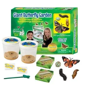 Velká motýlí zahrádka 10 housenek Butterfly Garden