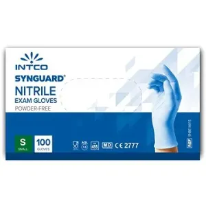 INTCO Jednorázové vyšetřovací nitrilové rukavice (nesterilní, , nepudrované) (Velikost S)