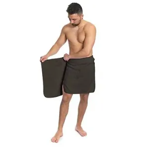 Interkontakt Pánský saunový ručník Dark Chocolate #5378746