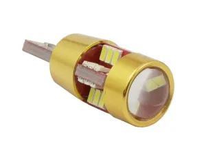 Interlook LED auto žárovka LED T10 W5W 27 SMD 3014 s čočkou CAN BUS