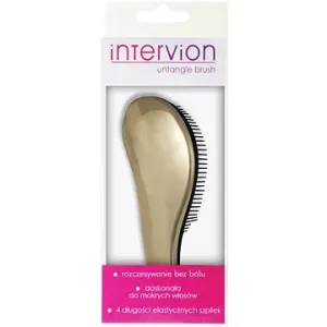 INTER-VION Metalický kartáč na vlasy Untangle