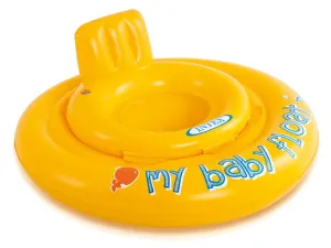 Kruh dětský dvojitý MY BABY FLOAT INTEX 56585 Varianta: žlutá