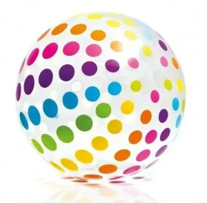 Intex Nafukovací míč Jumbo 107cm 59065 barevné puntíky Intex #3590418