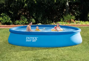 INTEX - nafukovací bazén457x84 cm s filtračním zařízením 28158