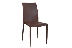 Jídelní židle 4 ks MEDON Dekorhome Hnědá