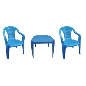 IPAE - sada modrá  2 židličky a stoleček