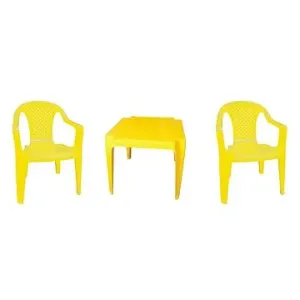 IPAE - sada žlutá 2 židličky a stoleček