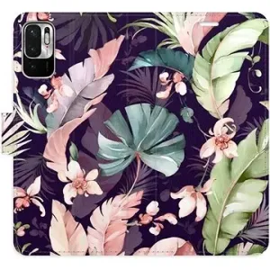 iSaprio flip pouzdro Flower Pattern 08 pro Xiaomi Redmi Note 10 5G