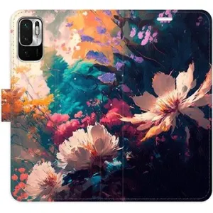 iSaprio flip pouzdro Spring Flowers pro Xiaomi Redmi Note 10 5G
