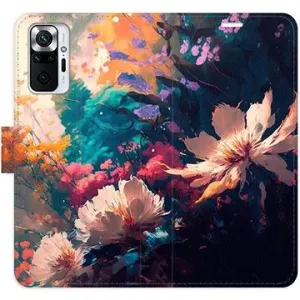 iSaprio flip pouzdro Spring Flowers pro Xiaomi Redmi Note 10 Pro
