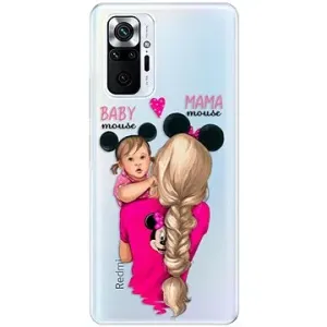iSaprio Mama Mouse Blond and Girl pro Xiaomi Redmi Note 10 Pro