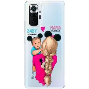 iSaprio Mama Mouse Blonde and Boy pro Xiaomi Redmi Note 10 Pro
