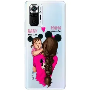 iSaprio Mama Mouse Brunette and Girl pro Xiaomi Redmi Note 10 Pro