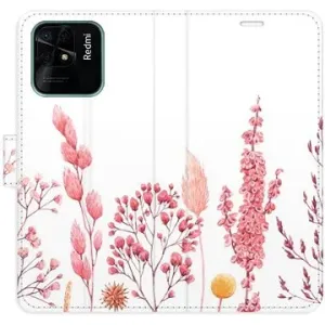 iSaprio flip pouzdro Pink Flowers 03 pro Xiaomi Redmi 10C
