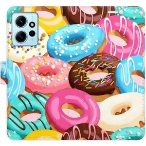 iSaprio flip pouzdro Donuts Pattern 02 pro Xiaomi Redmi Note 12 5G