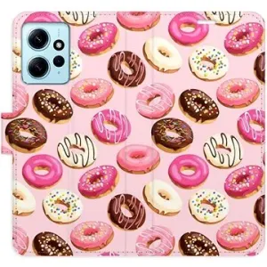 iSaprio flip pouzdro Donuts Pattern 03 pro Xiaomi Redmi Note 12 5G